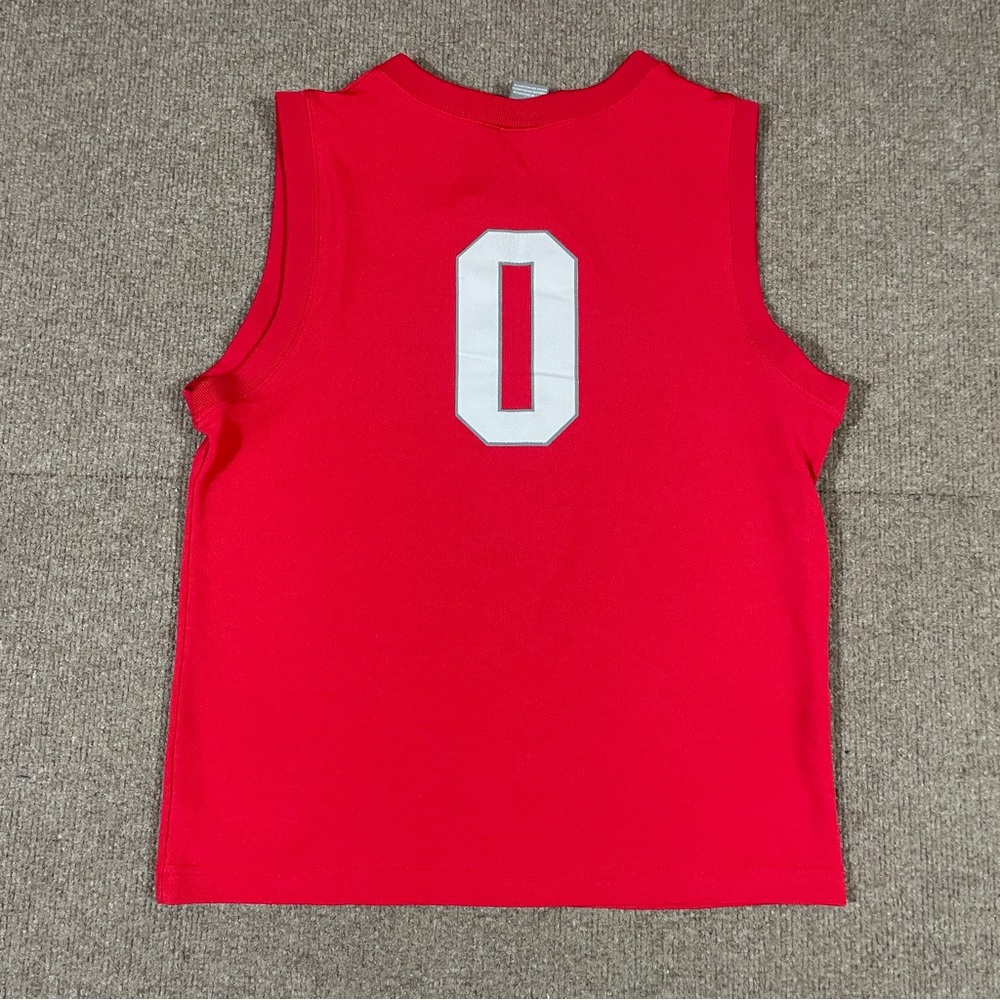 Nike Ohio State Buckeyes Basketball Jersey NCAA #0 Red Youth Large Sullinger - Picture 5 of 6